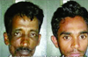 Duo arrested near Nantur for plotting robbery ; weapons seized